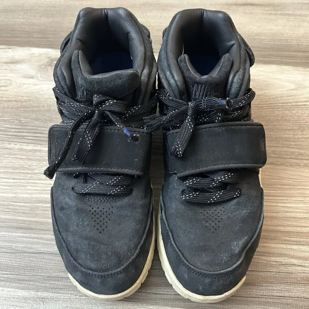 Nike Men's Air Trainer V. Cruz Shoes Size 6.5 Black Suede Sneakers 777535-004